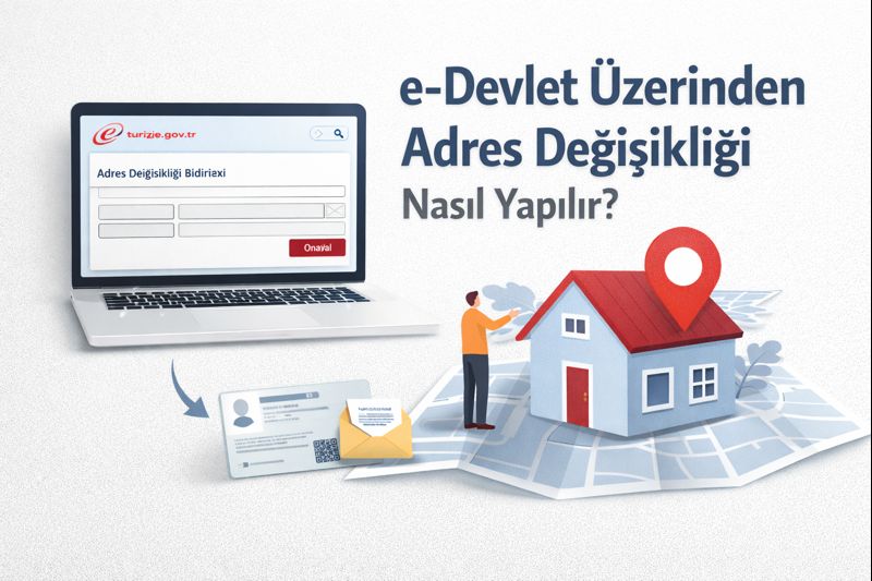 e-Devlet üzerinden adres değişikliği yapmak istiyorsun ama nereden başlayacağını bilmiyor musun? 2026’da e-Devlet adres değişikliği adımları, gerekli bilgiler, süre sınırı ve ceza tutarları Trend Rehber güncel rehberinde.