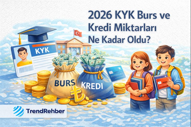 2026 KYK Burs ve Kredi Miktarları Ne Kadar Oldu? Lisans, Yüksek Lisans, Doktora