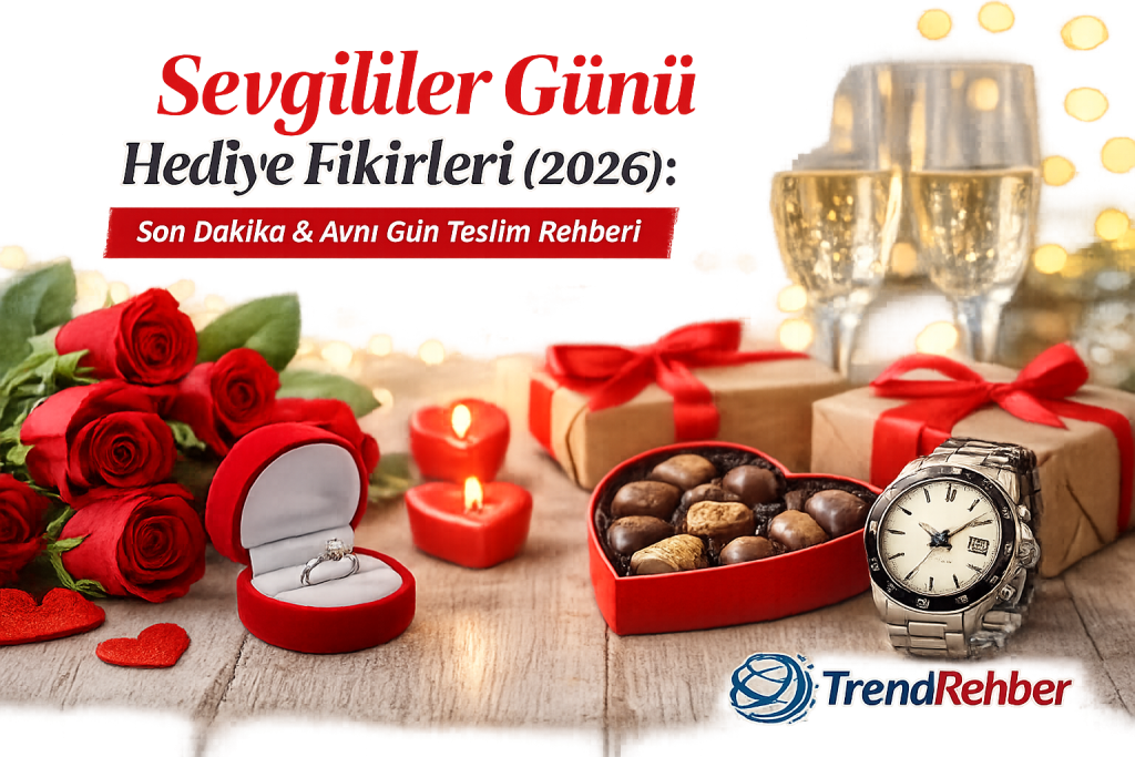 Sevgililer Günü Hediye Fikirleri (2026): Son Dakika & Aynı Gün Teslim Rehberi
