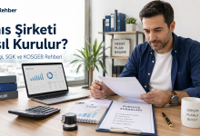 Şahıs şirketi kurma sürecinde vergi açılışı, SGK işlemleri, KOSGEB desteği ve kuruluş evraklarını anlatan 2026 rehberi